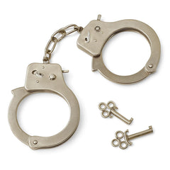 Metallic Handcuffs Costume Accessory