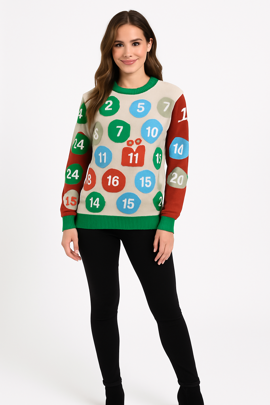 Christmas Countdown Ugly Sweater - Adult S/M