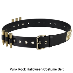 Punk Rock Halloween Costume Belt