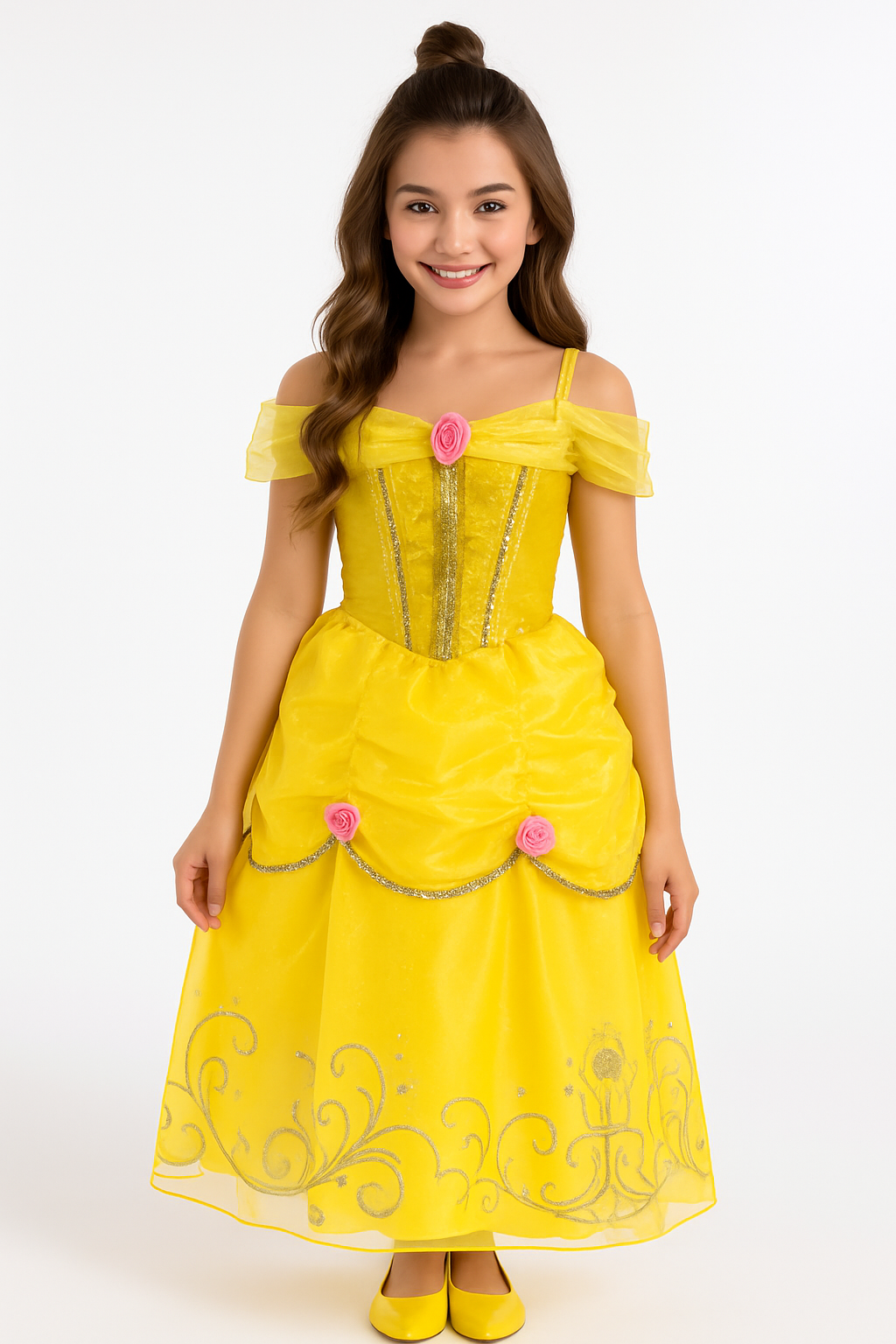 Disney Princess Belle Transformative Halloween Costume for Girls