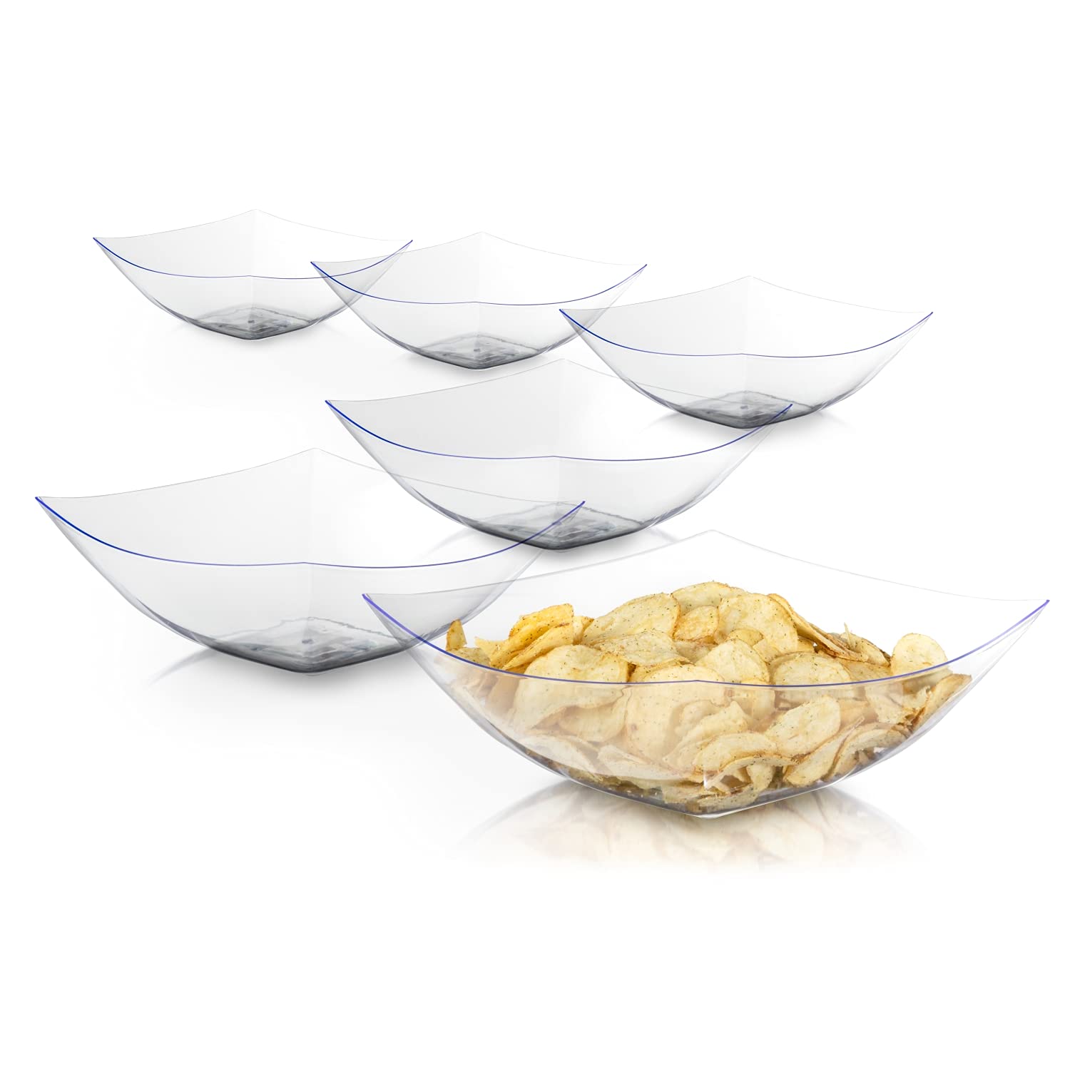 8 Oz. Convex Bowl | Clear