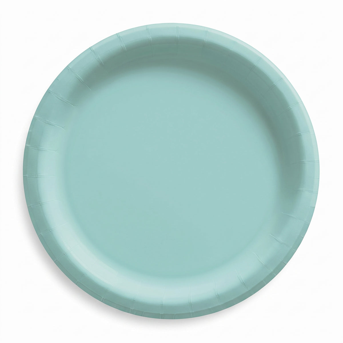 Robins Egg Blue 8.5" Round Paper Plates