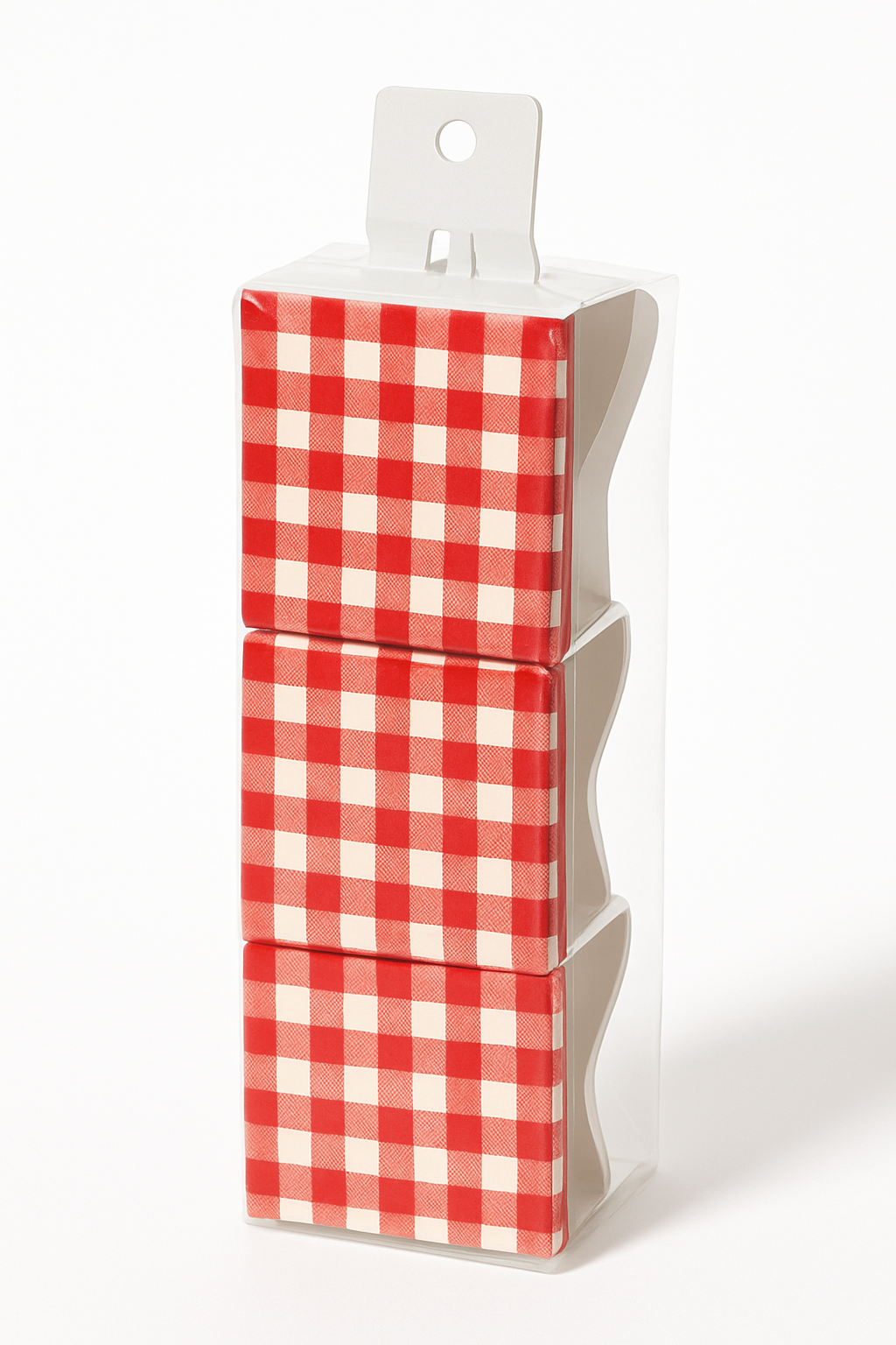 Gingham Picnic Tablecloth Clip Set