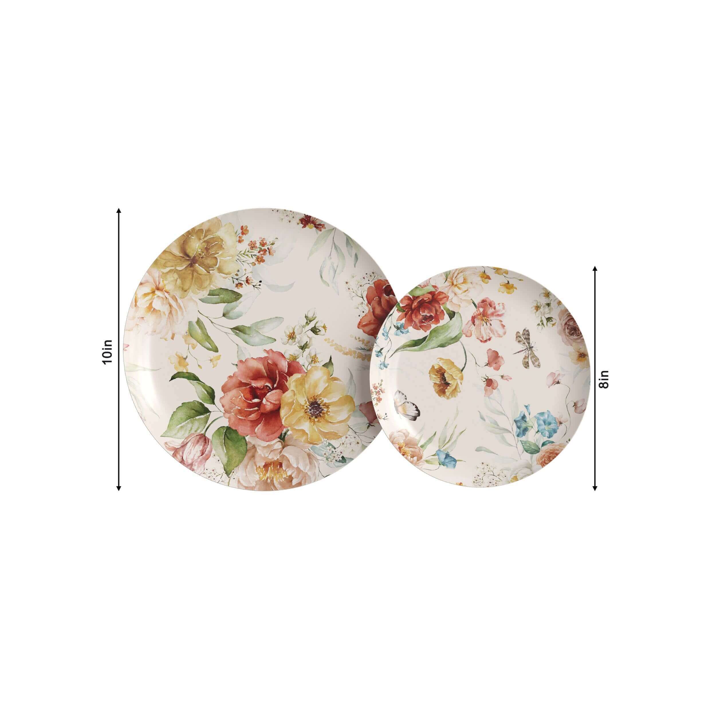 10 In. Earthtrends Aviv Design Paper Plates | 20 Count