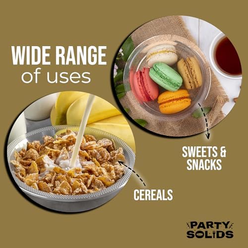 12 Oz. Clear Plastic Bowls | 100 Count