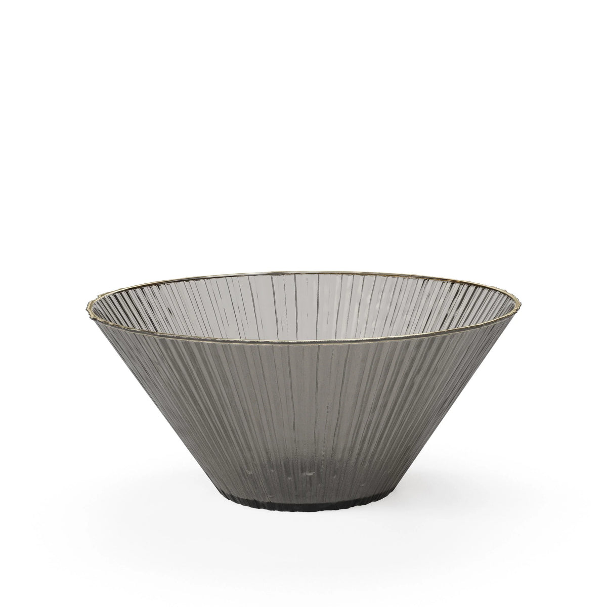 16oz Plastic Burst Bowl 15 Count - Smoke