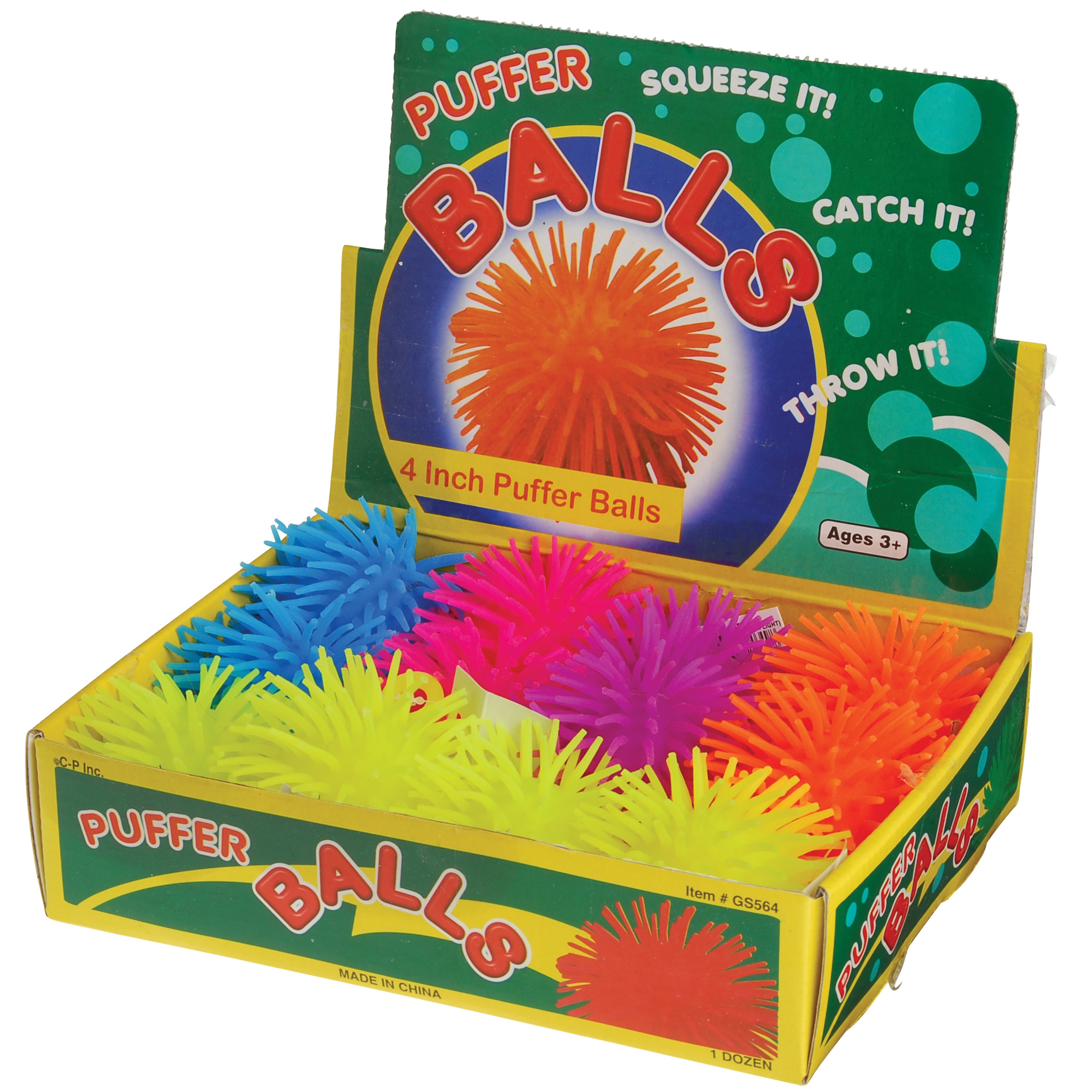 Puffer Balls/4 Inch - 12 Count
