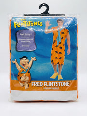 Fred Flintstone Halloween Costume for Adults - Adult Standard (Up to Size 44)