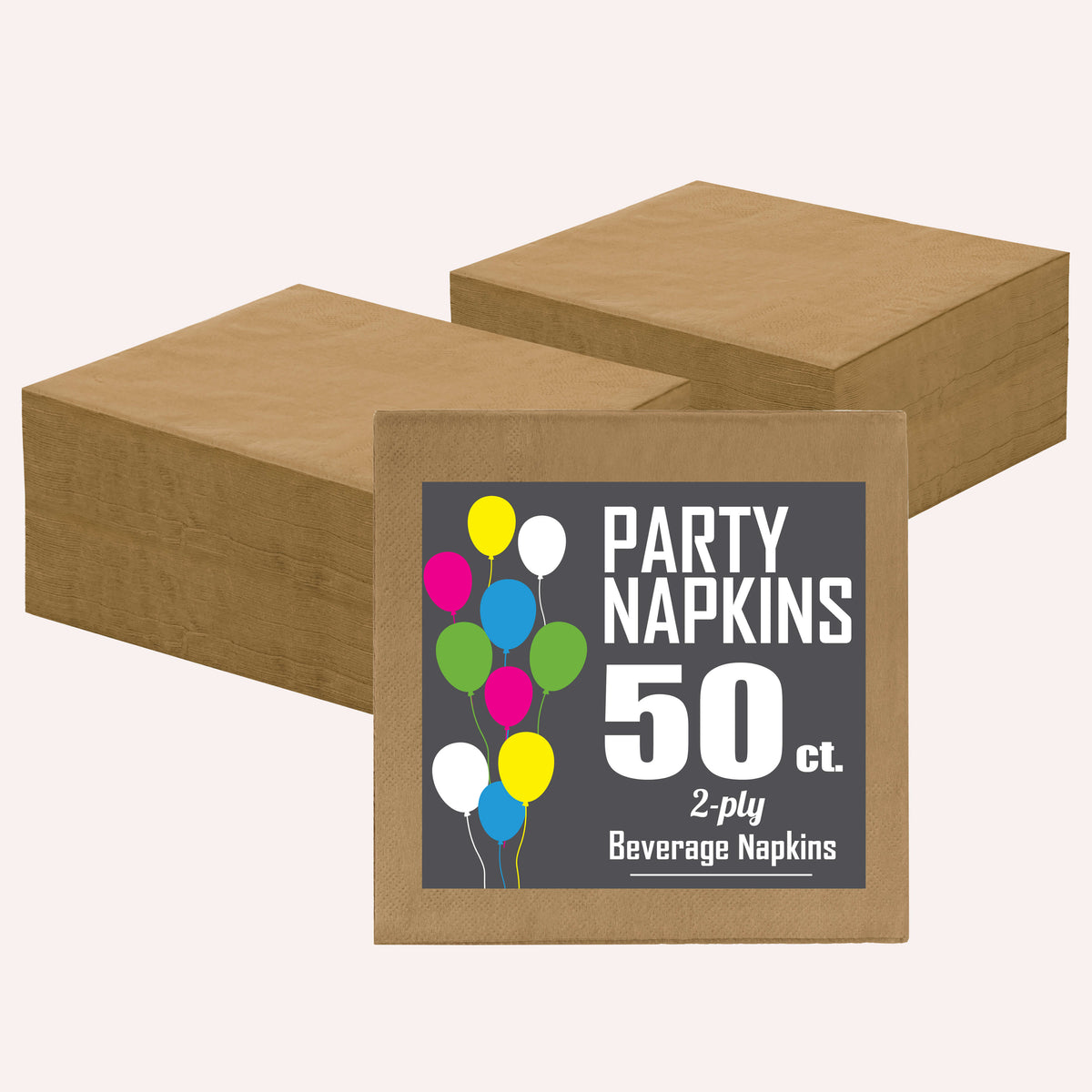 Gold Beverage Napkins | 1800 Count