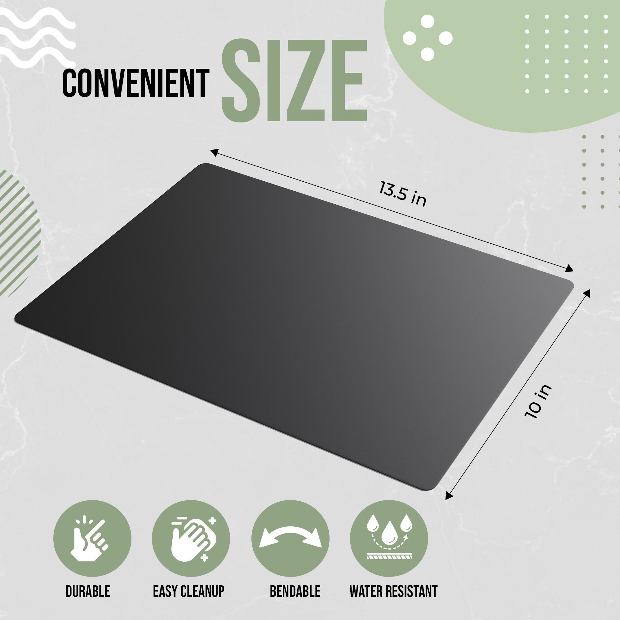10 In. X 13.5 In. Black Disposable Cutting Boards| 50 Count