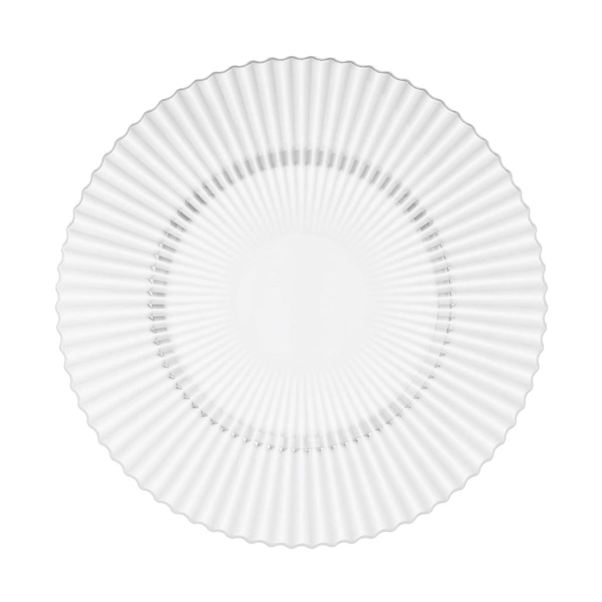 11 In. Crystal Gemstone Plastic Plates | 120 Count
