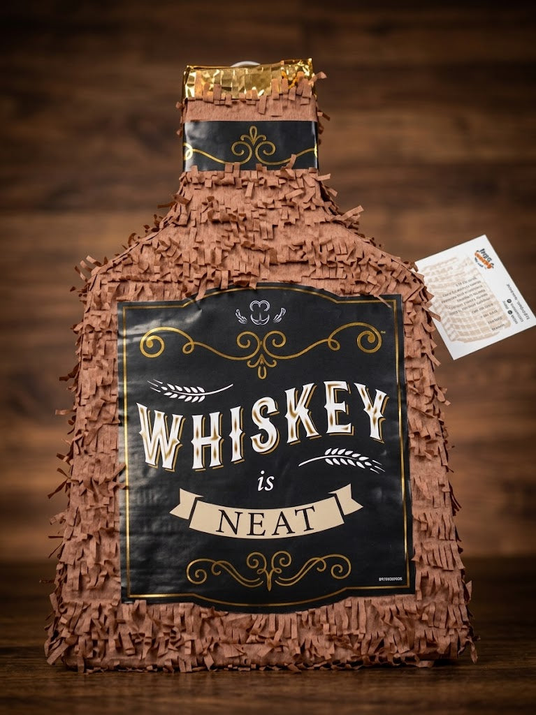 3D Whiskey Bottle Piñata