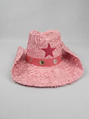 3D Pink Cowgirl Hat Piñata