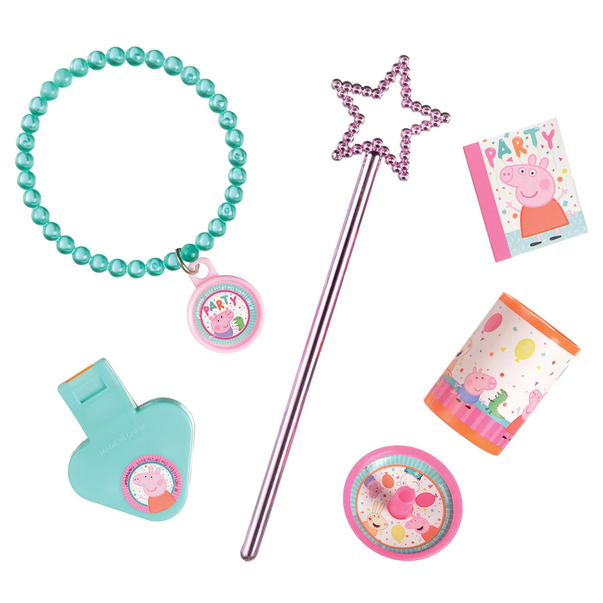 Peppa Pig Mega Mix Value Party Favor Pack | 48 Pieces