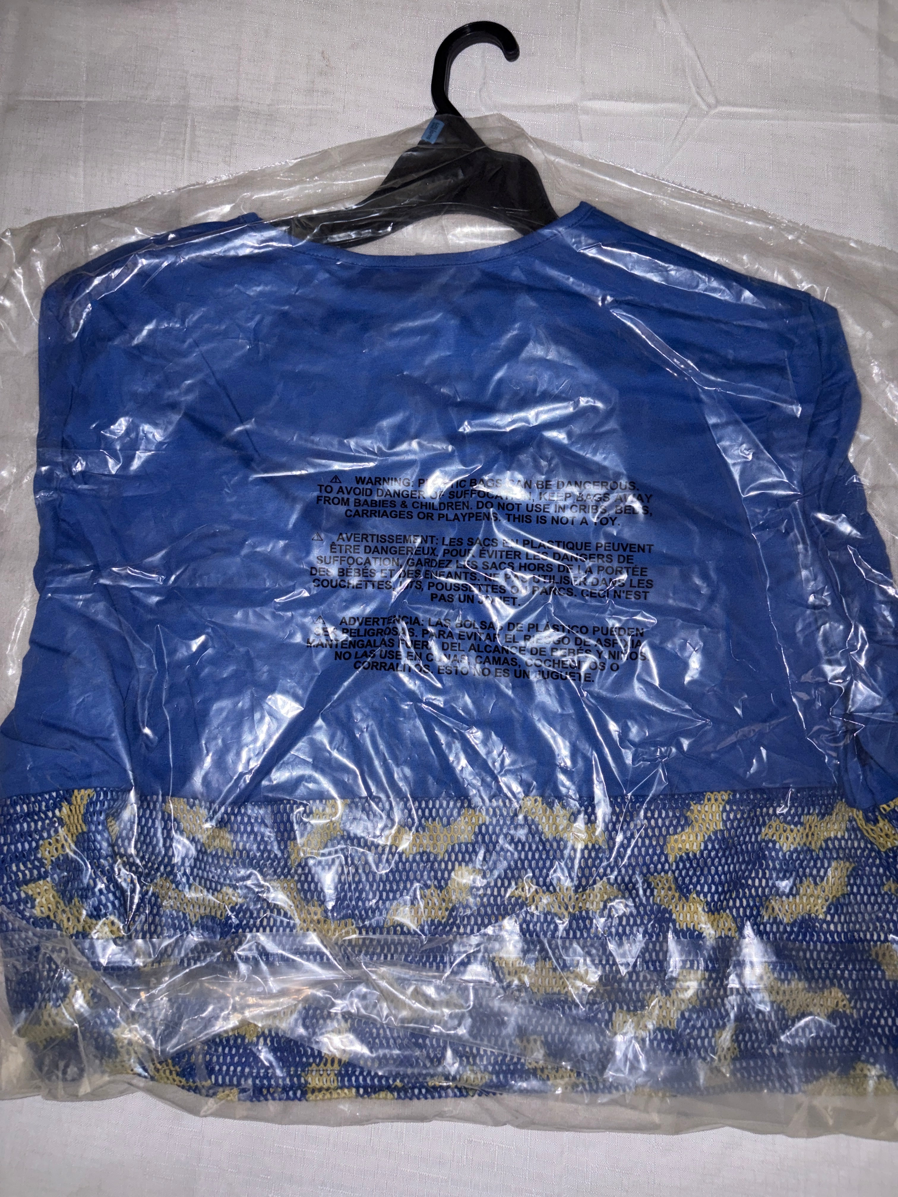 Women's Batgirl Halloween Costume T-Shirt - Adult L/XL (Up to Size 16)