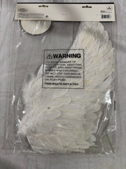 Mystical White Angel Wings - Halloween Accessory