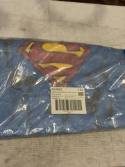 Superman Costume T-Shirt with Cape - Adult L/XL