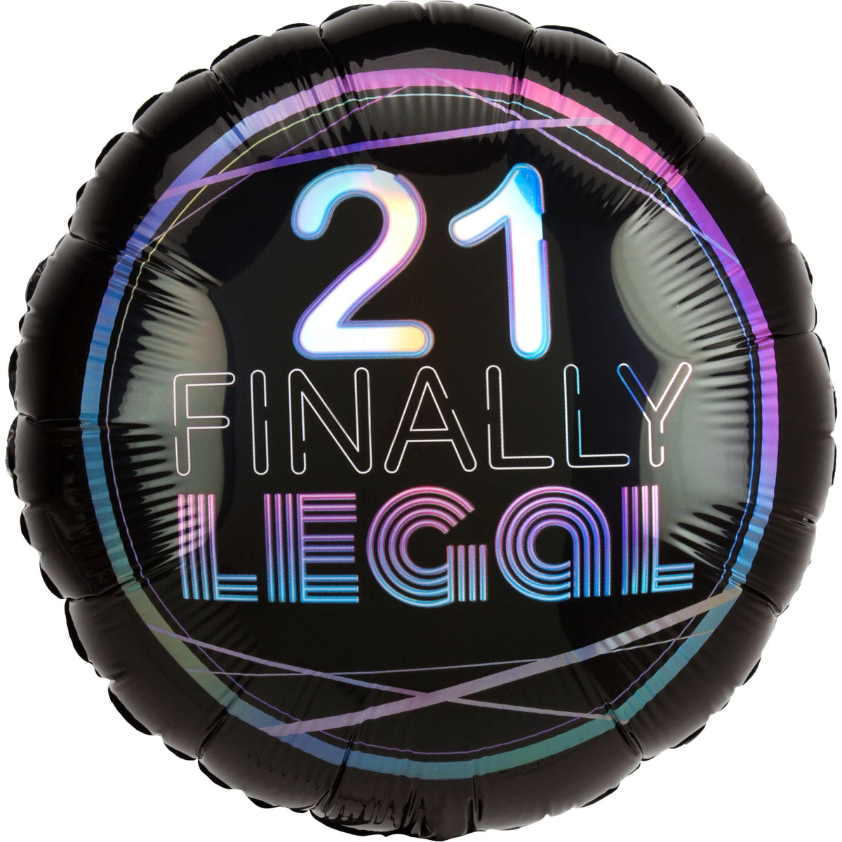 "Finally 21" Milestone Birthday Foil Balloon