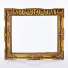 Happy New Year Giant Photo Frame Prop