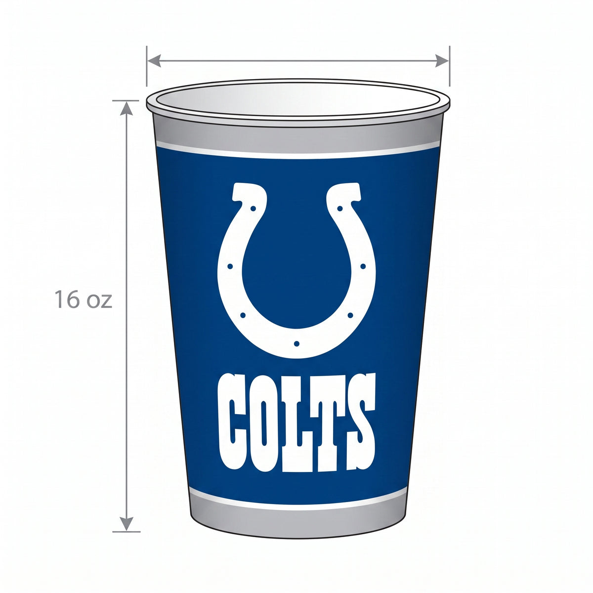 Indianapolis Colts NFL Party Cup