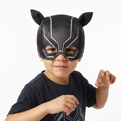 Black Panther Deluxe Wearable Mask Hat for Kids