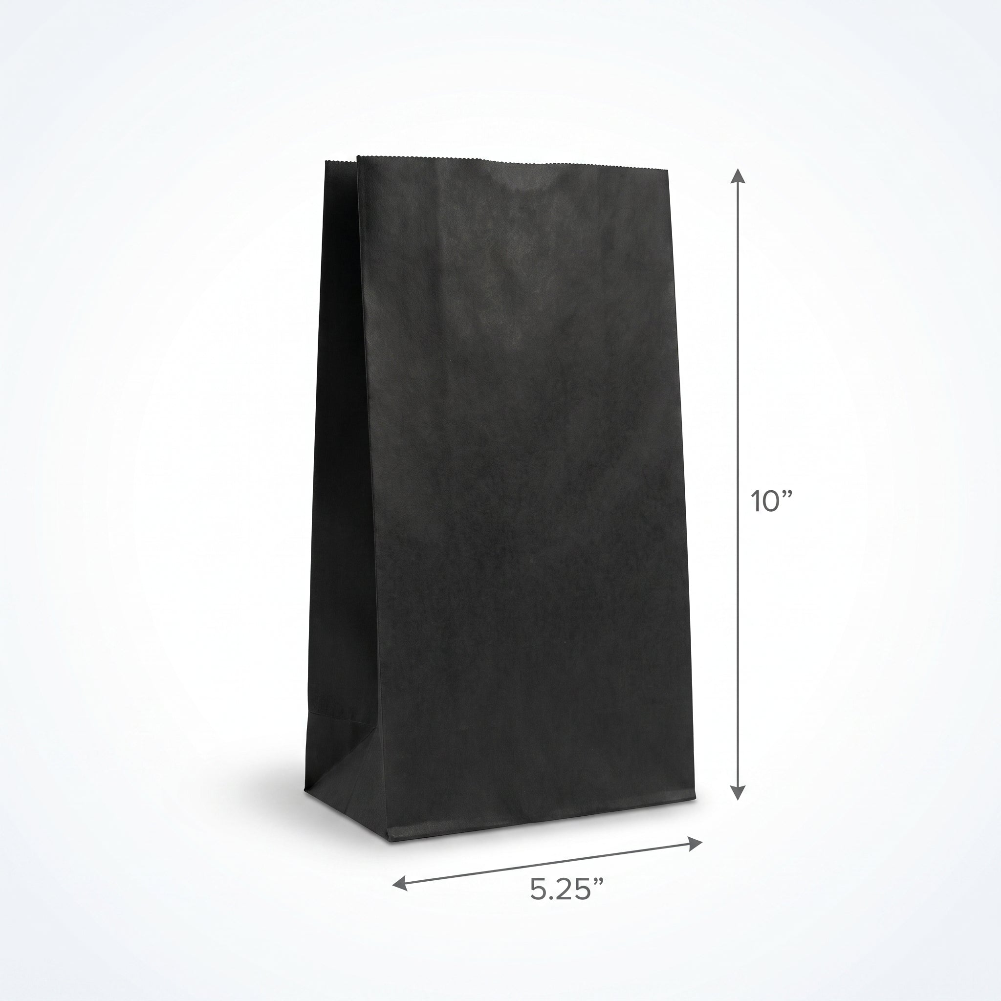 Black Paper Treat Bags - 12 Pack