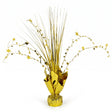 Golden Starburst Metallic Spray Centerpiece - 12 Inch