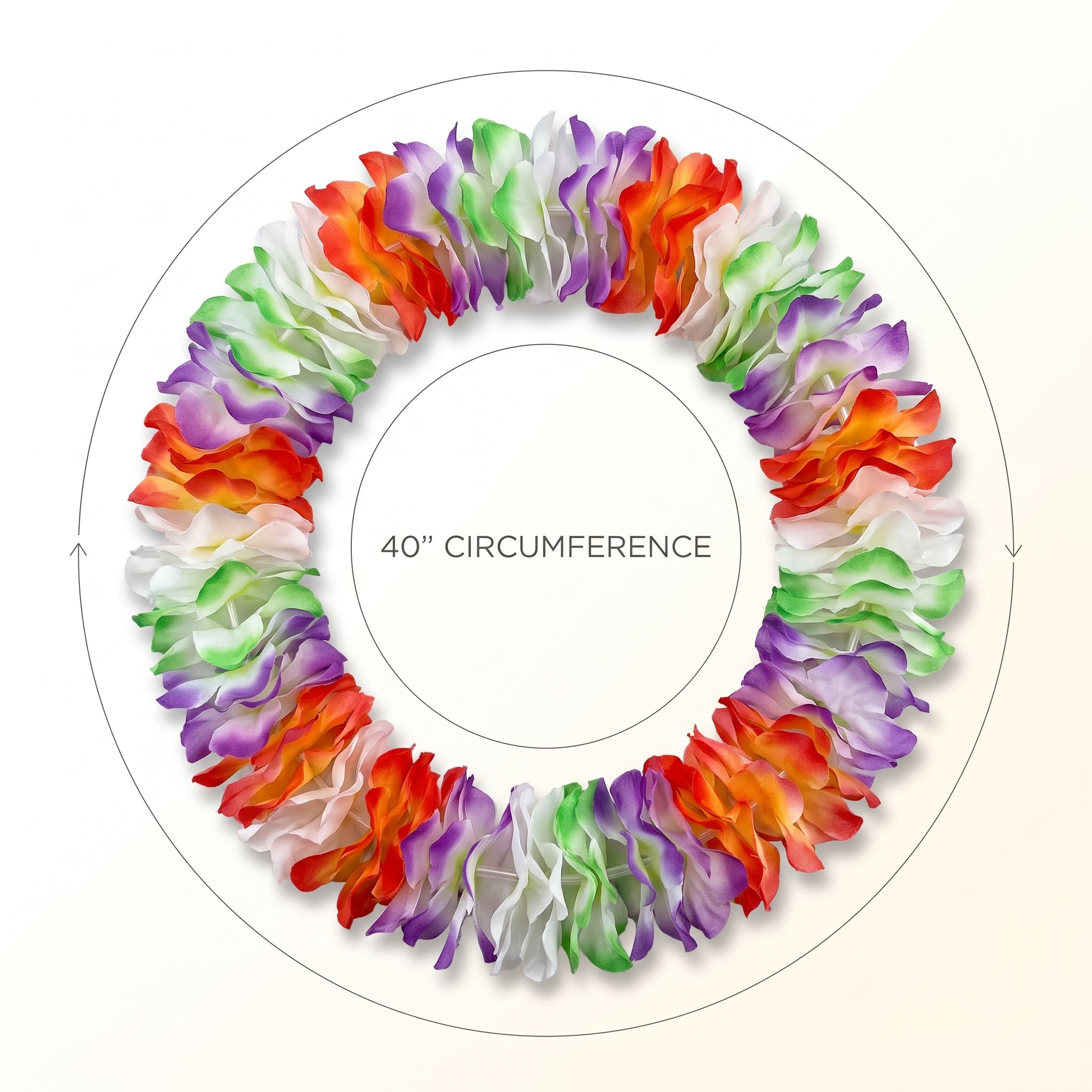 Vibrant Maui Flower Lei for Summer Celebrations