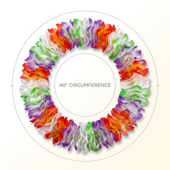 Vibrant Maui Flower Lei for Summer Celebrations