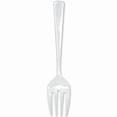 Clear 9.75" Plastic Serving Forks - Packaged for Catering