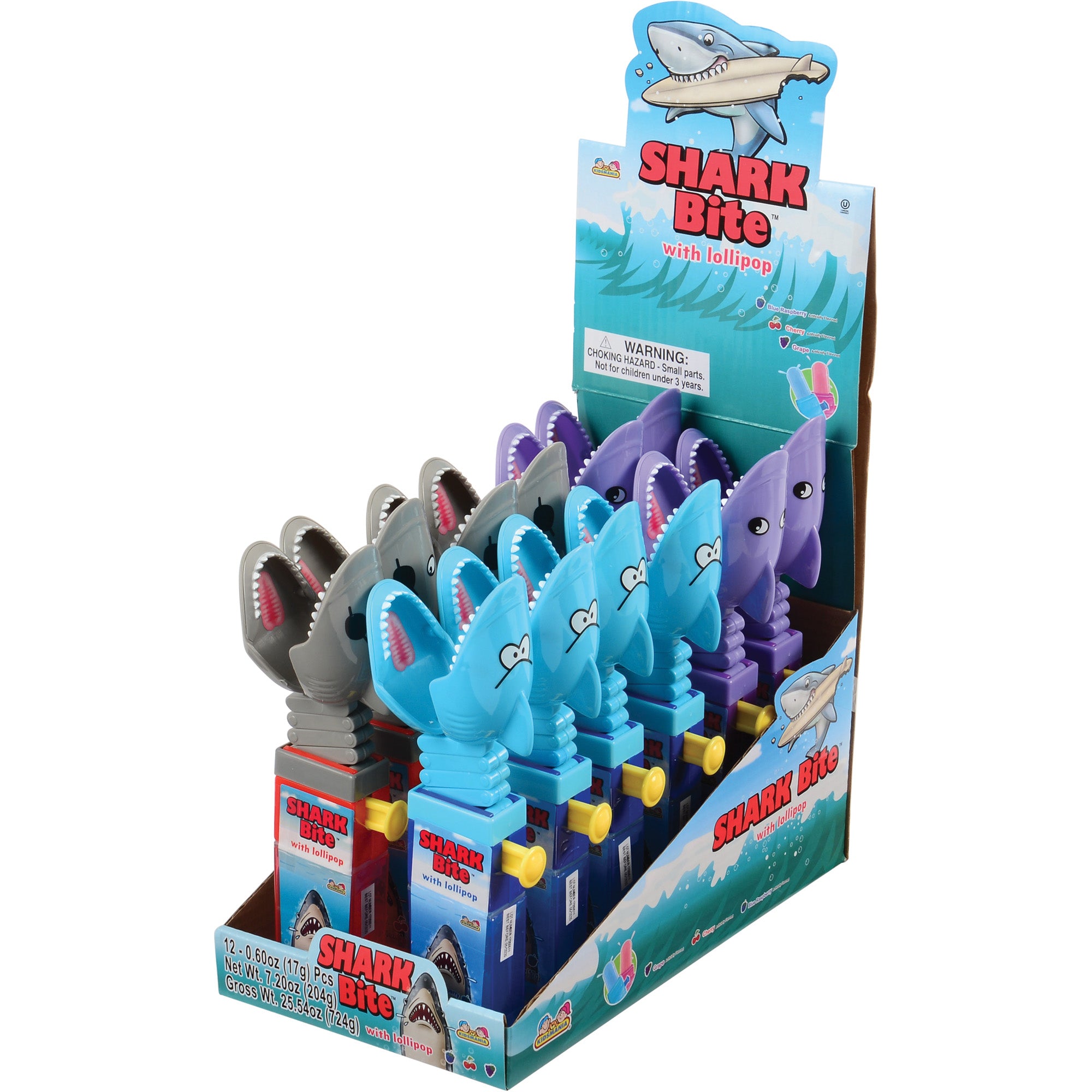 Shark Bite W/Lollipop/12 Per Disp - 12 Count