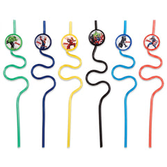 Avengers Assemble Crazy Straws - Party Favors