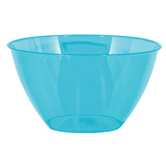 Caribbean Blue Plastic Serving Bowl - 24 Oz.