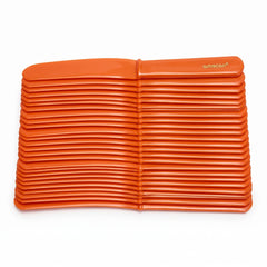 Orange Plastic Knives - Pack of 20 - 7.5 in.