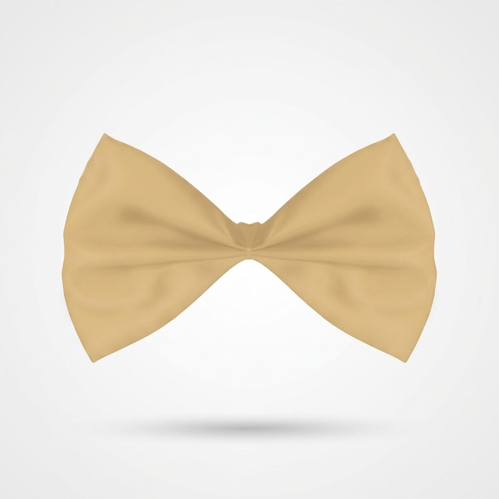 Dapper Gold Bow Tie Costume Accessory