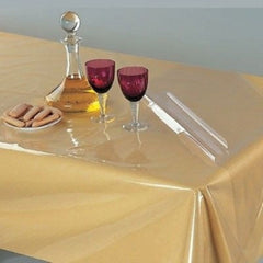 Clear Plastic Table Cover - 54 in. x 108 in. | Case of 48