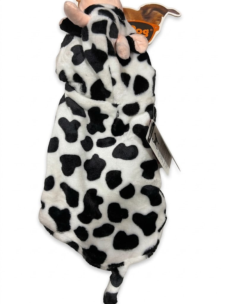 Black Cow Pet Costume XS/SM