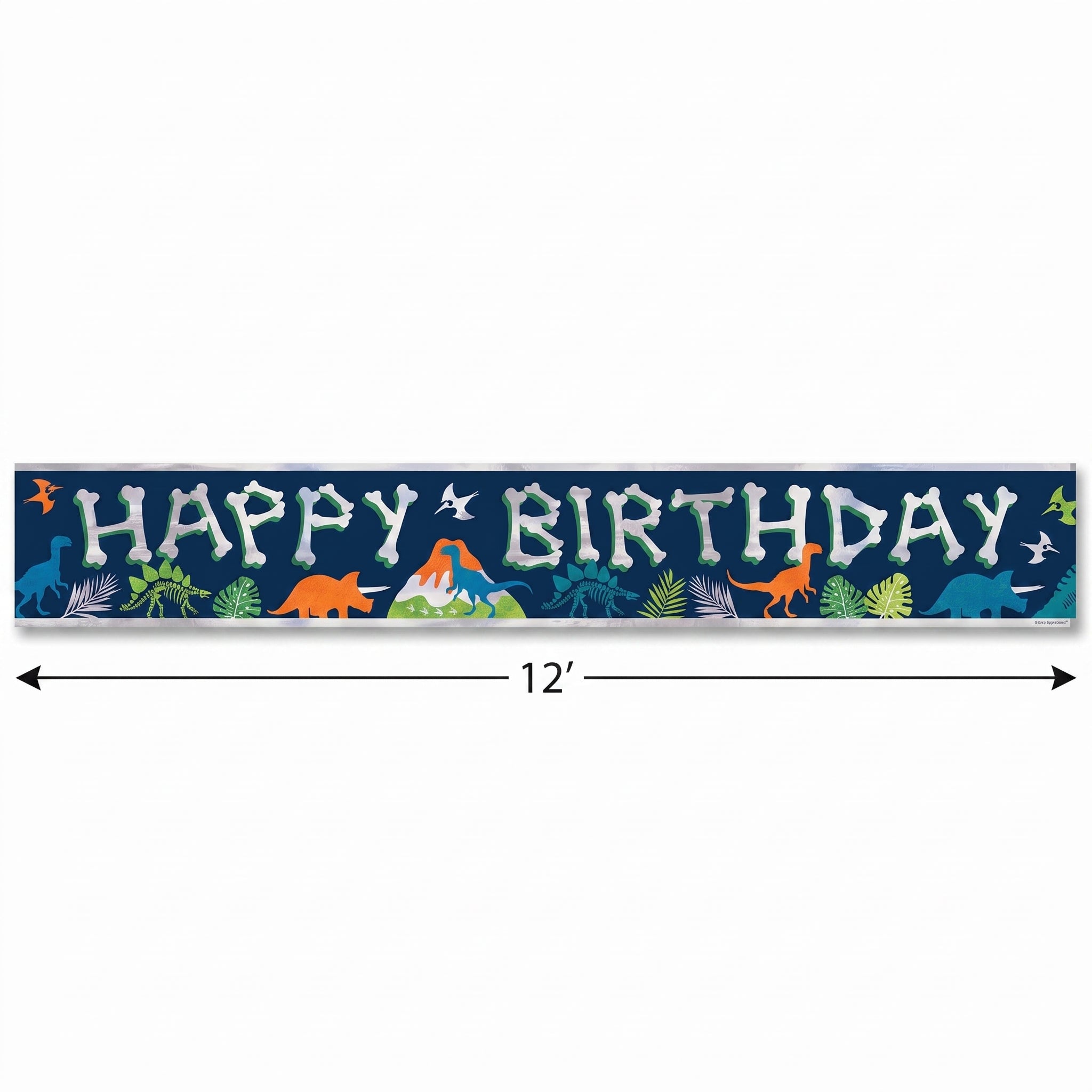Dino-Mite Happy Birthday Banner