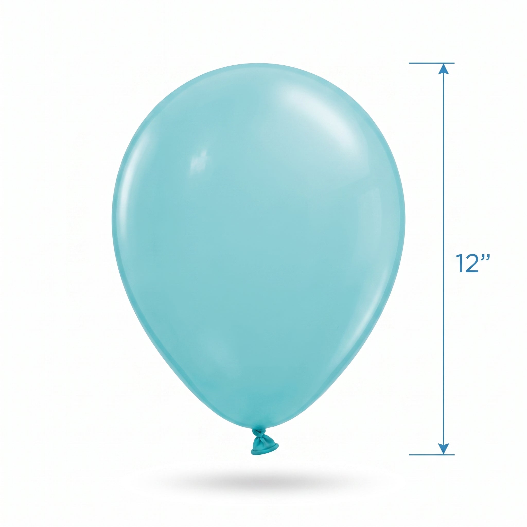 Robin Egg Blue Latex Balloons, 12-Inch, 15-Pack