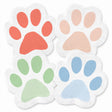 Paw Print Party Beverage Napkins - 16 Pack - 5 In. X 5 In.