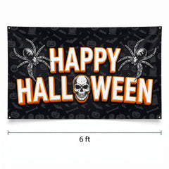 Classic Halloween Scene Setter Banner