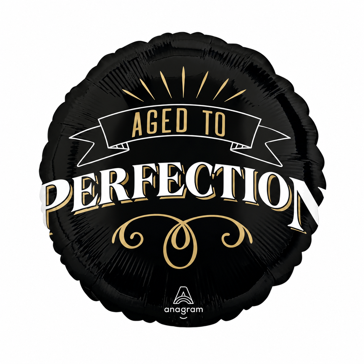 Better With Age "Aged to Perfection" Foil Balloon | 18"