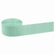 Mint Crepe Streamer - 81 ft.