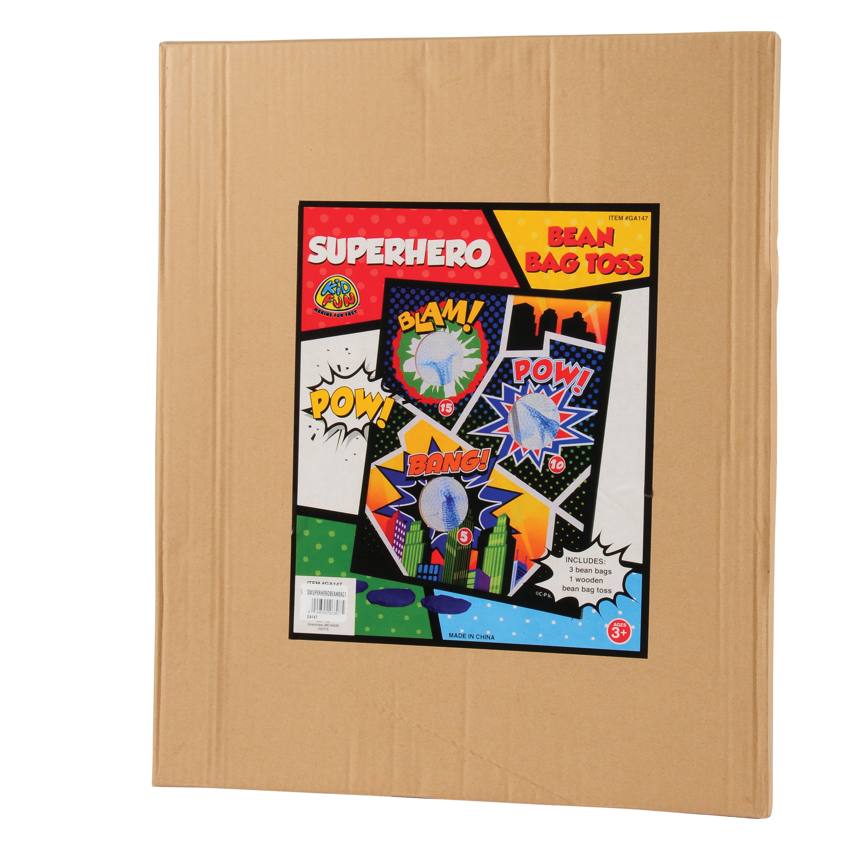Superhero Bean Bag Toss - 1 Count