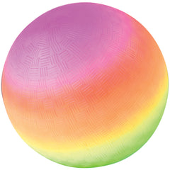 Rainbow Playground Balls/9 In - 12 Count