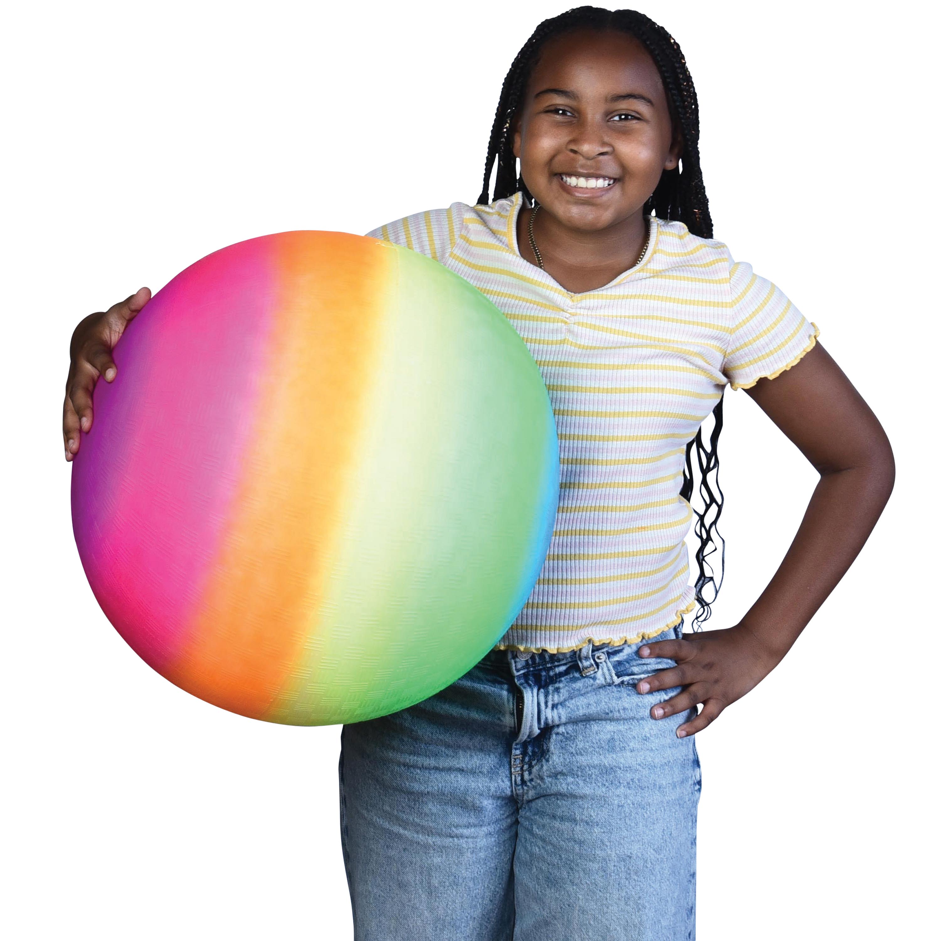 Rainbow Playround Ball/18 In - 1 Count