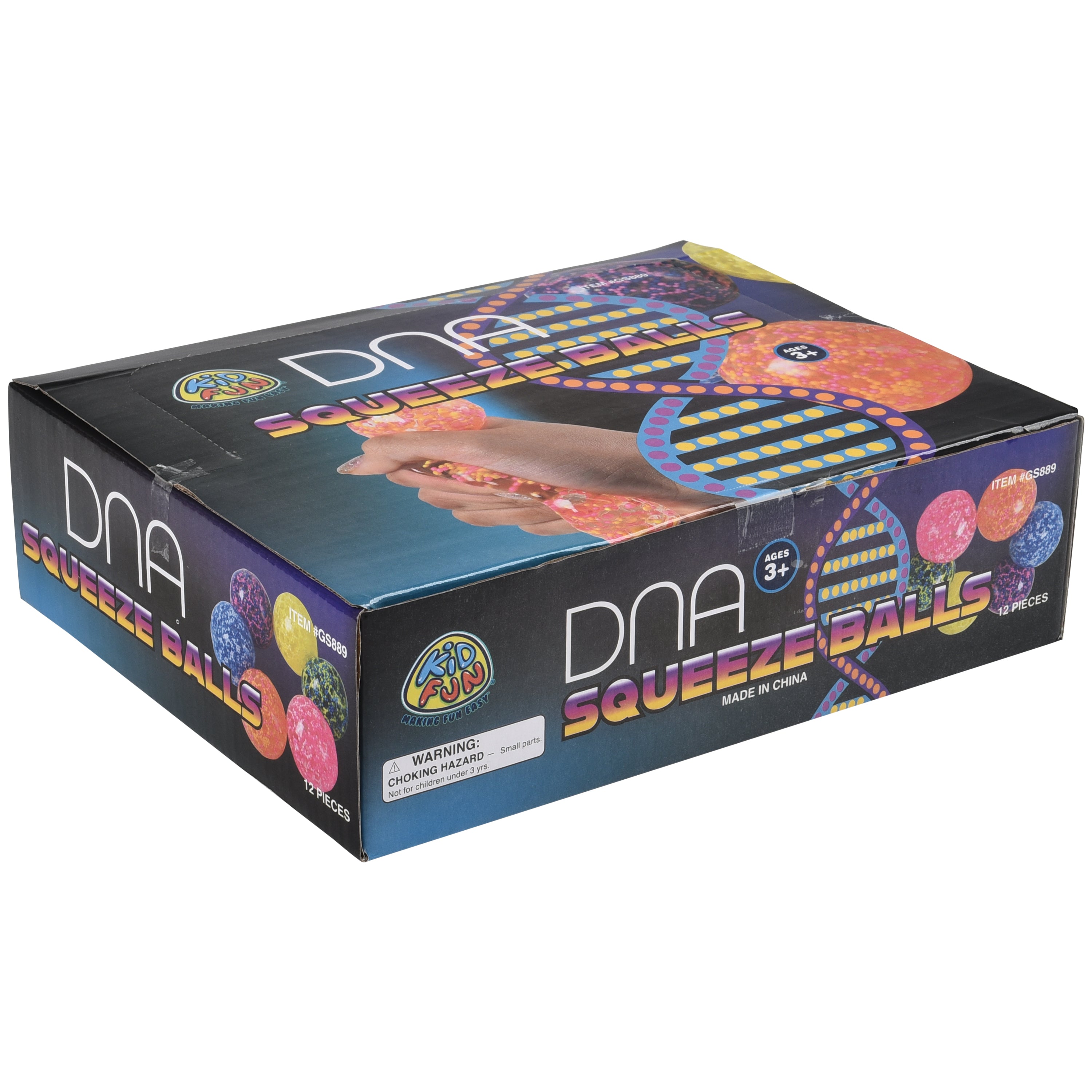 Dna Squeeze Balls - 12 Count
