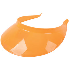 Neon Plastic Visors - 12 Count