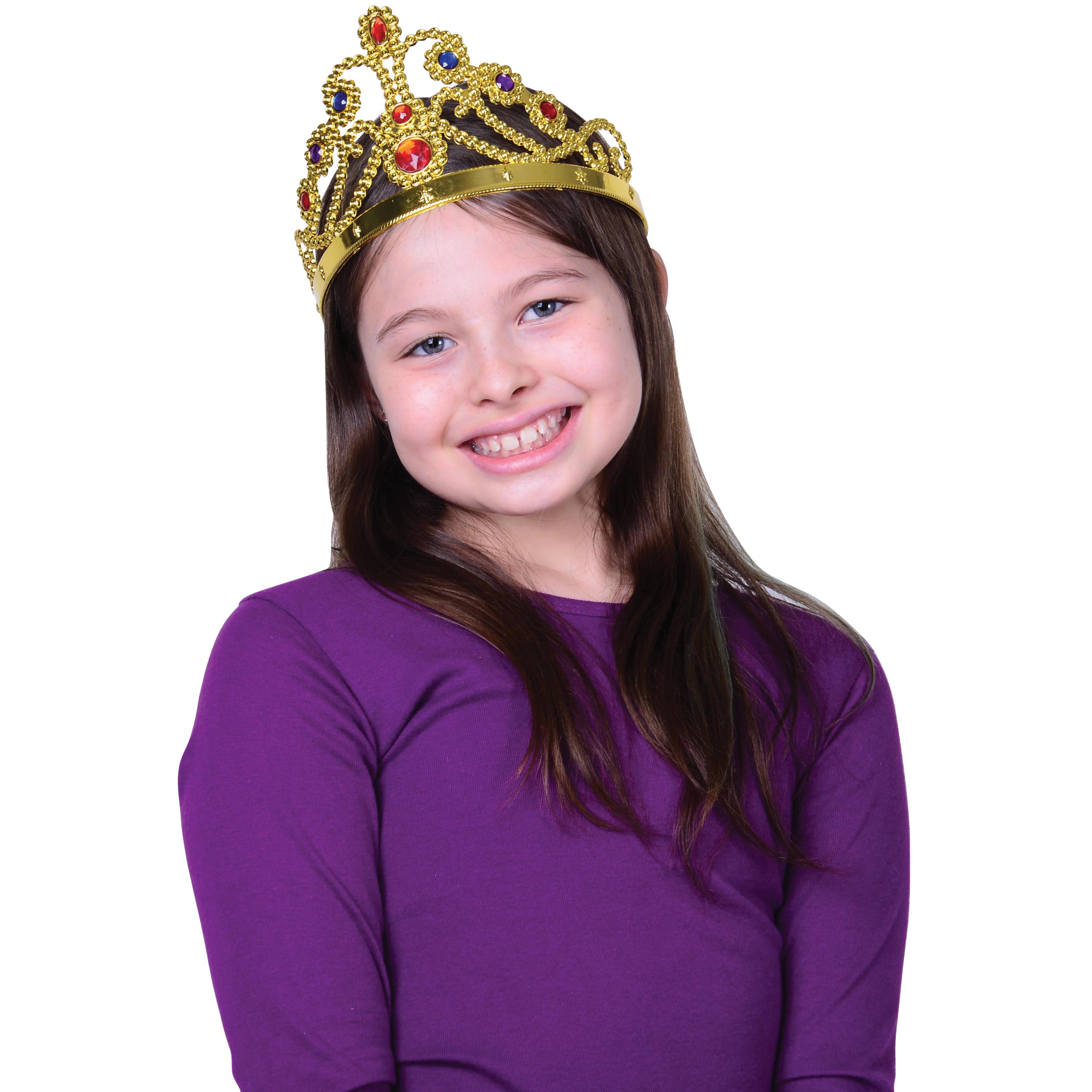 Queen Gold Crown - 1 Count
