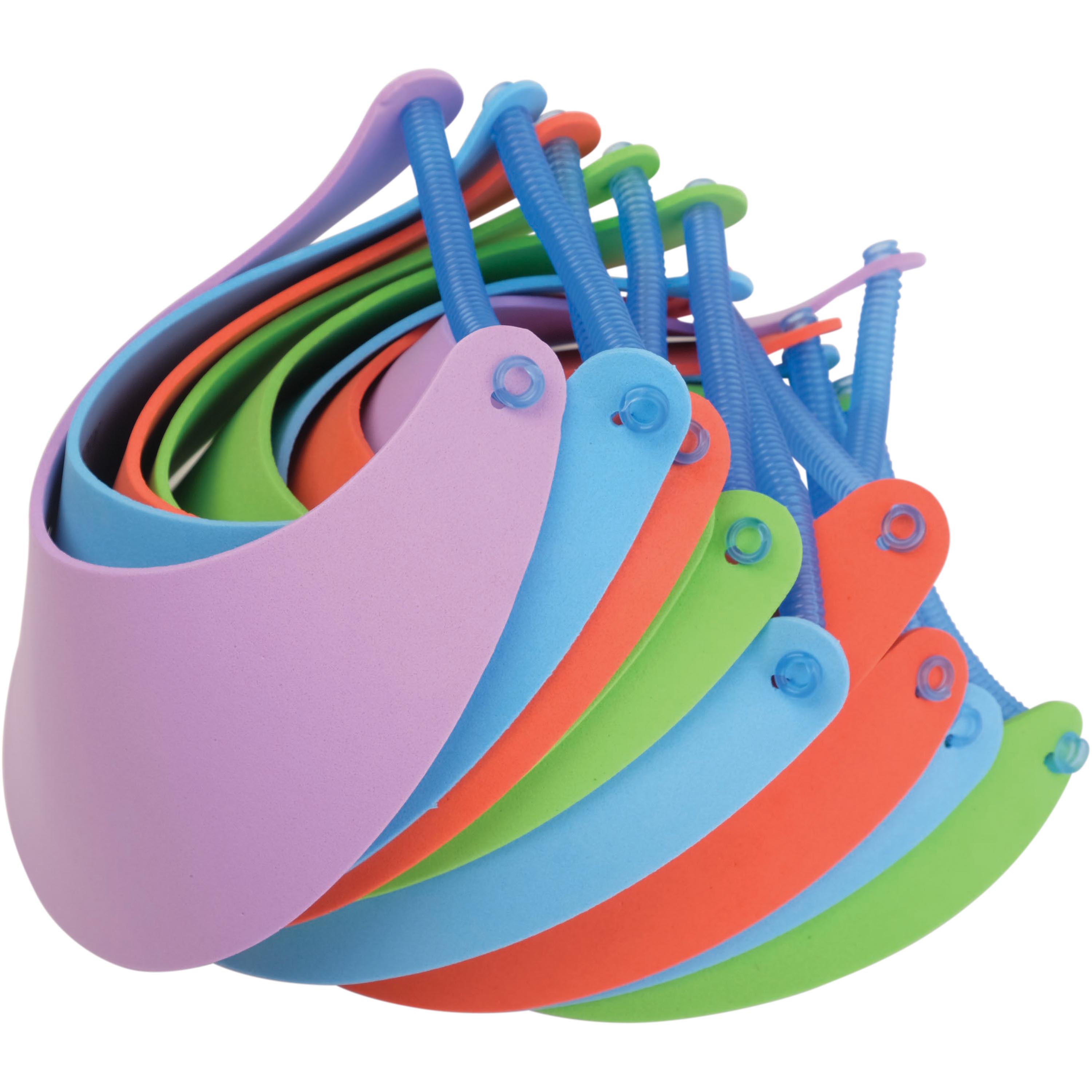 Foam Visors - 12 Count